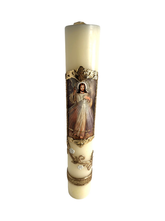 Divine Mercy Cirio Candle