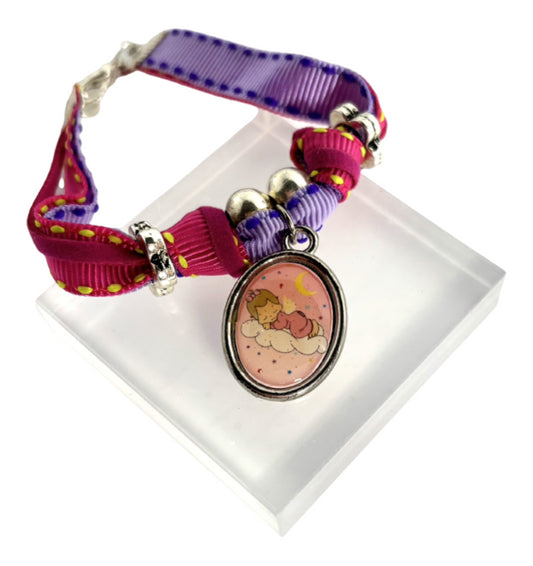 Lavender-Pink Angel Bracelet